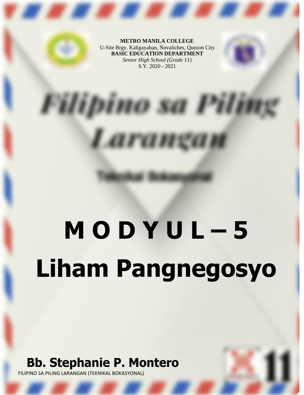 MODYUL-5-FILIPINO-SA-PILING-LARANGAN-TECH-VOC-LIHAM-PANGNEGOSYO-1.pdf_d06ewilc90g_page1