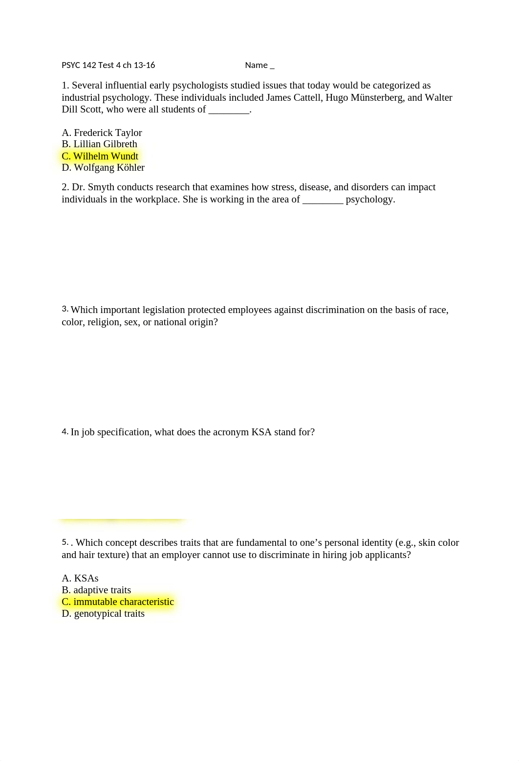 PSYC 142 Test 4 ch 13 16.docx_d06lwrclfsp_page1