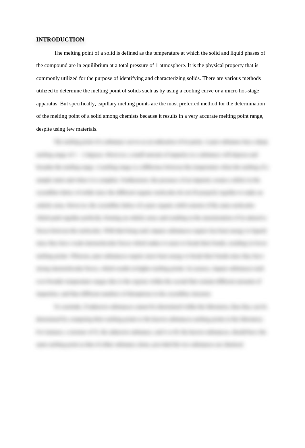 "Melting Point Determination of Some Impure Compounds" Organic Chemistry Lab Report.docx_d07cs1l1r7w_page3