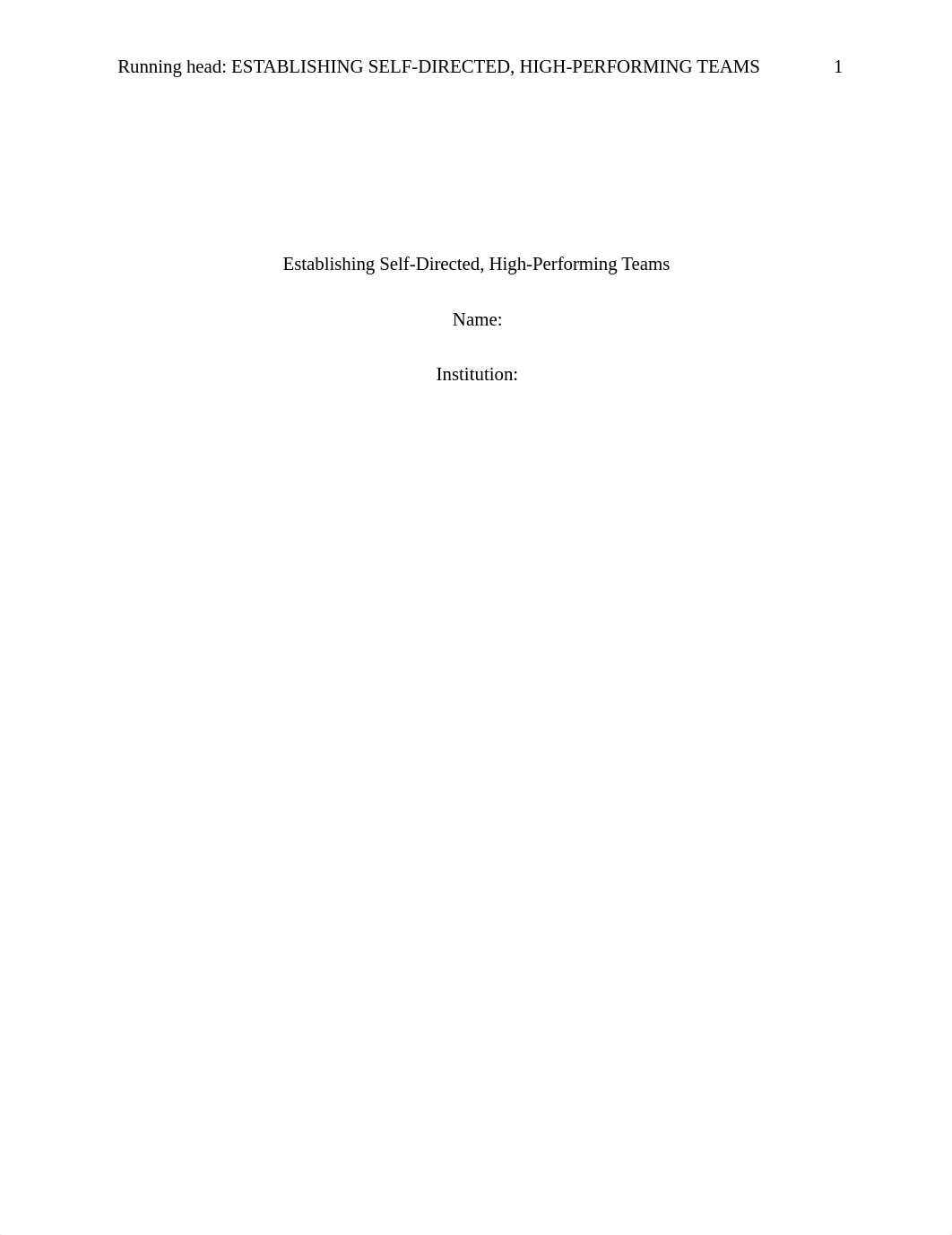 ESTABLISHING SELF-DIRECTED, HIGH-PERFORMING TEAMS.docx_d07rzbqjvse_page1