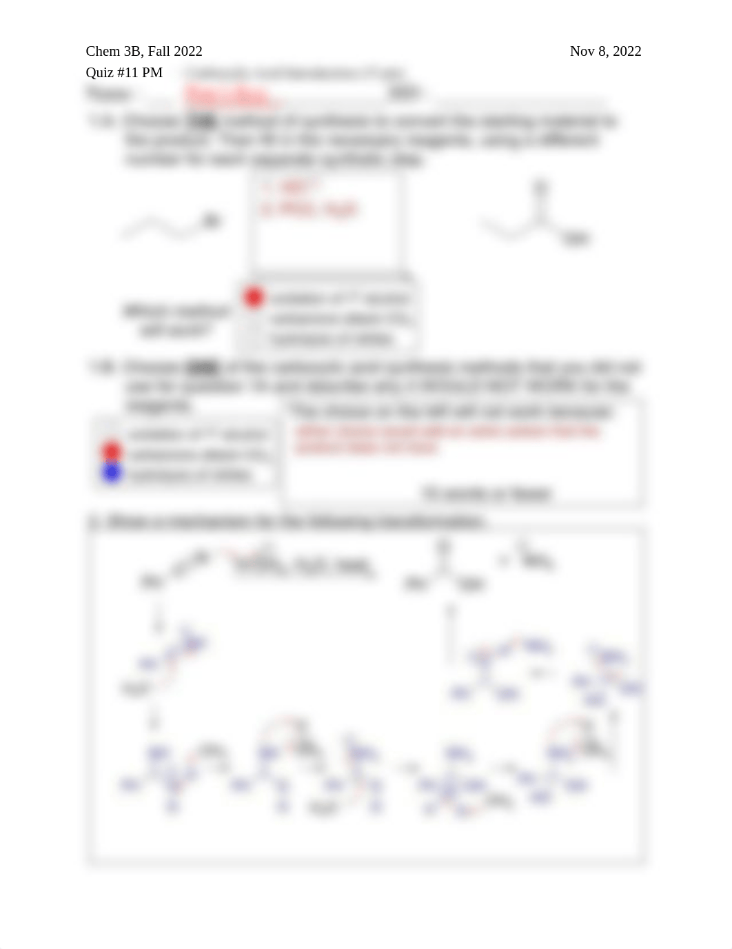 Quiz 11 - PM (Chem 3B - Fall 2022) - Key.pdf_d07s6p9s04t_page1