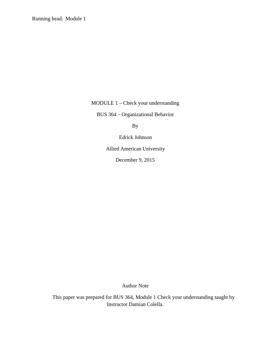 Module 1 - BUS 364 - Organational Behavior (check your understanding)_d07ukvmry1i_page1