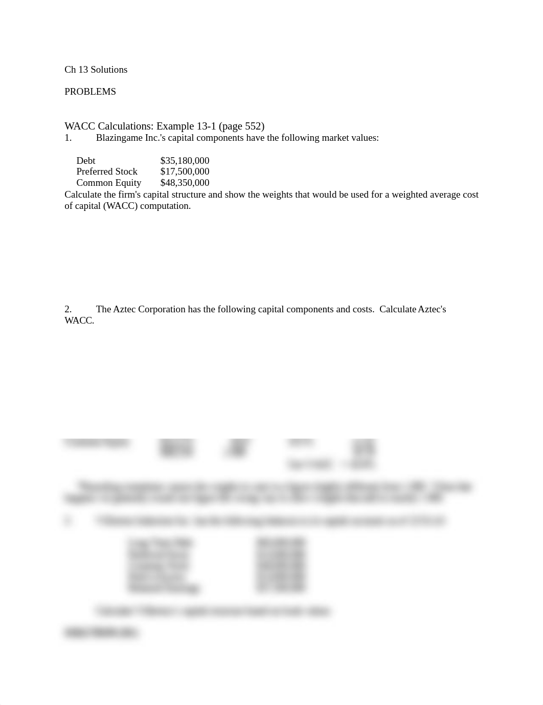 FIN 201 Ch 13 Solutions Fall 13(1)_d0826l1anpa_page1