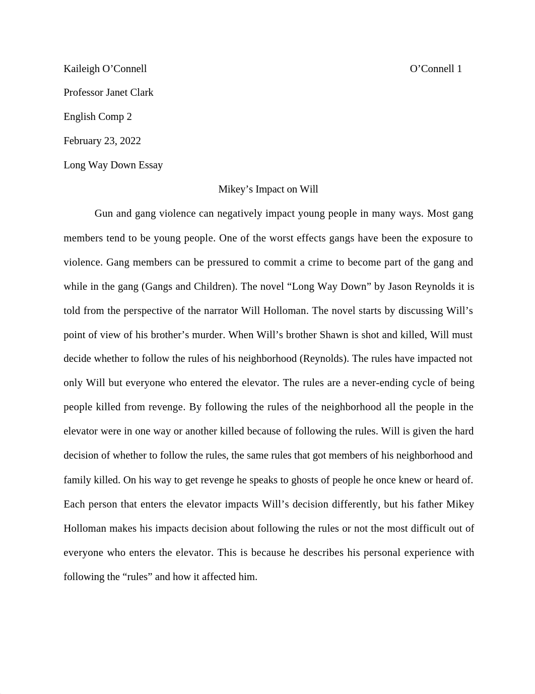 Long way down essay.docx_d084t324vni_page1