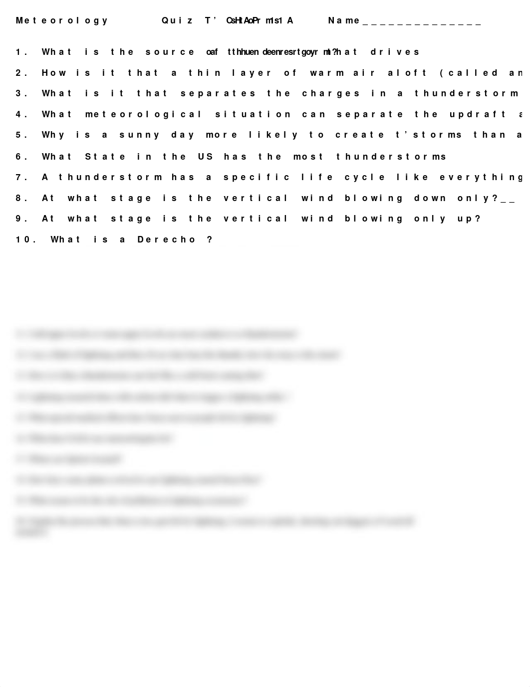 Meteorology Tstorms. CHAP 11A Quiz.doc_d086tzsf6xt_page1