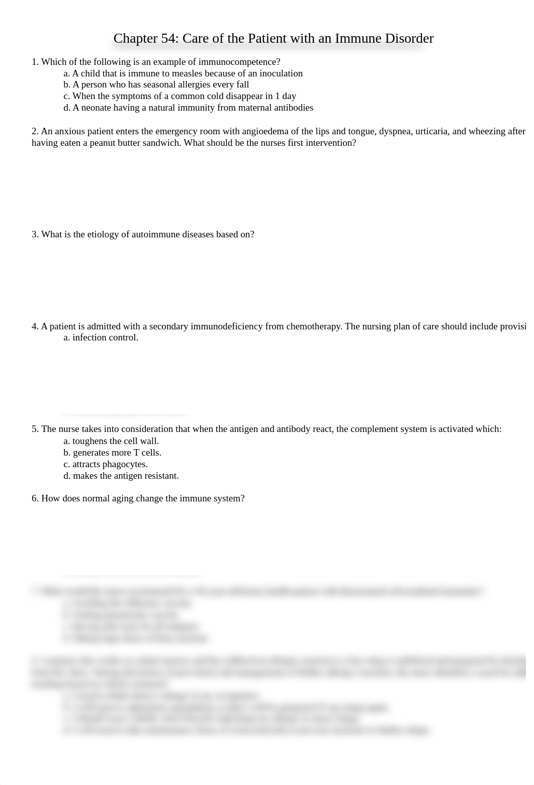 Chapter 54 Care of the Patient with an Immune Disorder.docx_d08706rjvid_page1