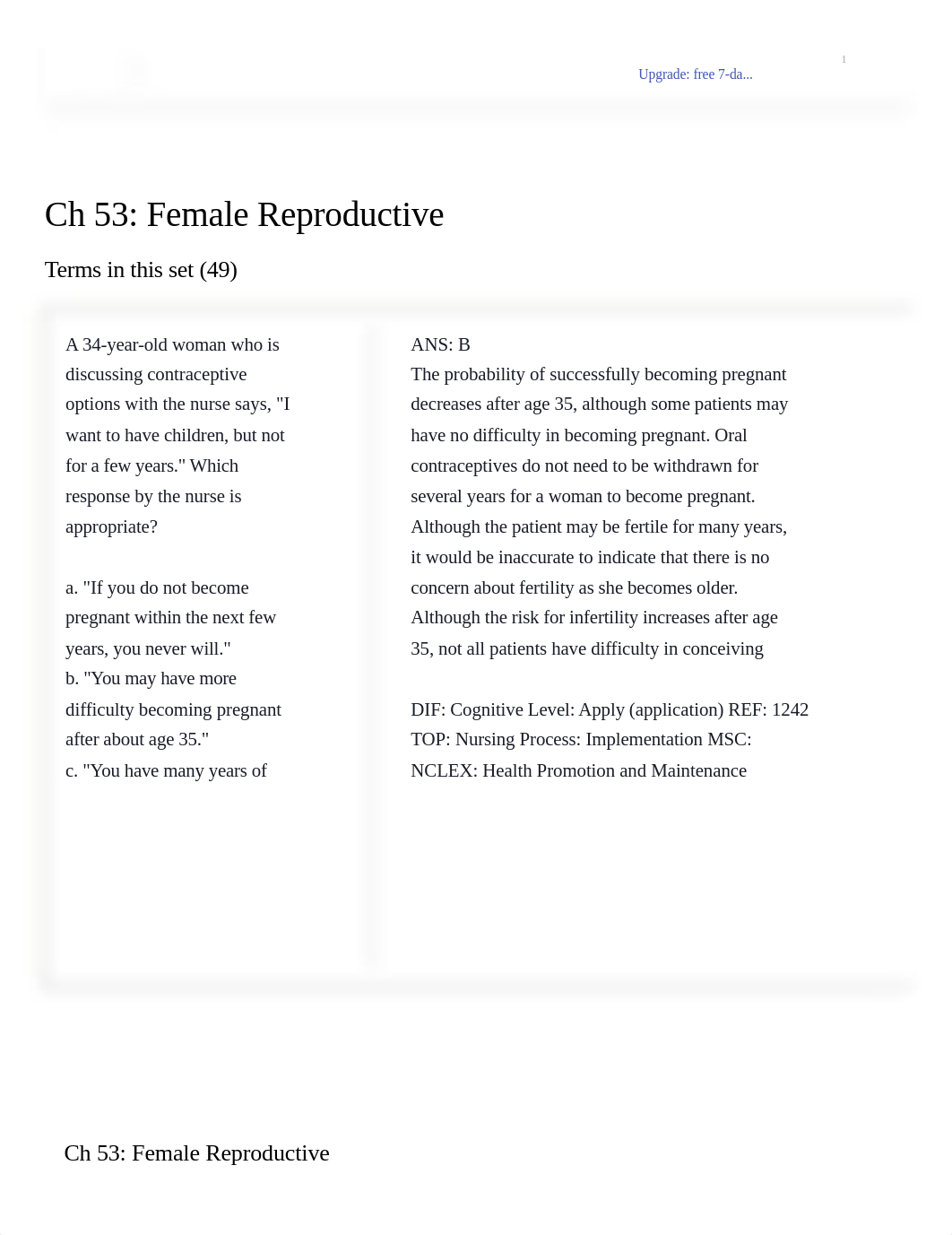 Ch 53 Female Reproductive Review Questions.pdf_d08h7kroq4x_page1