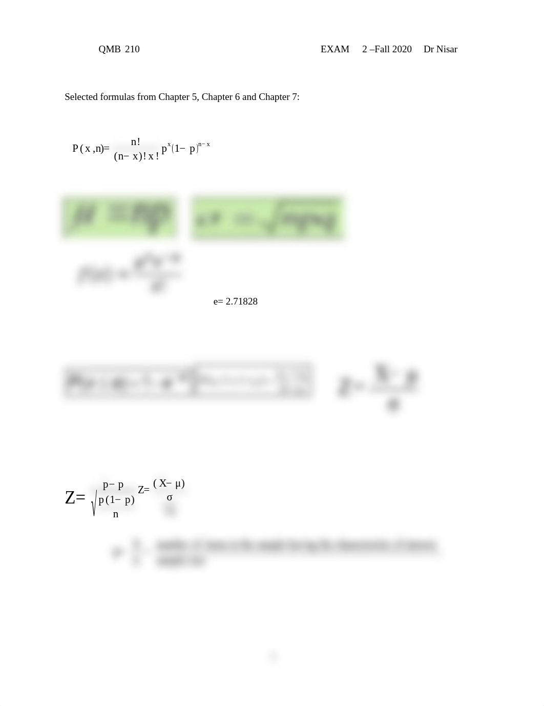 QMB Formula Sheet Exam 2.docx_d08hp0elbi4_page1