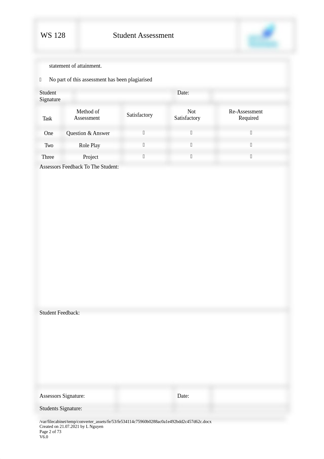 CHCCCS006-Student-Assessment (AutoRecovered).docx_d08mfjwj5rg_page2