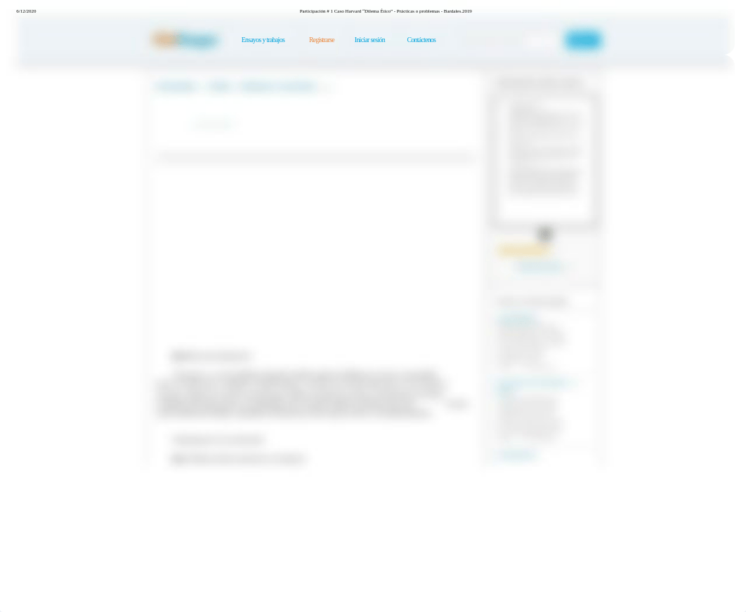 Participación # 1 Caso Harvard "Dilema Ético" - Prácticas o problemas - Bardales.2019.pdf_d08od1zk4ly_page1