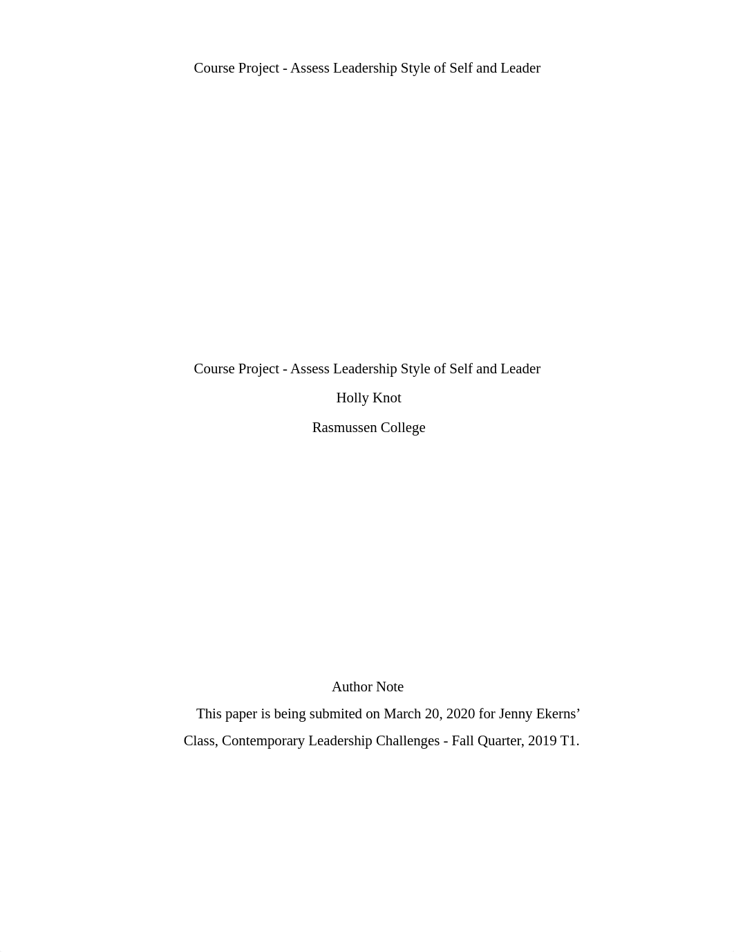 hknott_Assess Leadership Style of Self and Leader _101319.docx_d08qy8wd5hv_page1