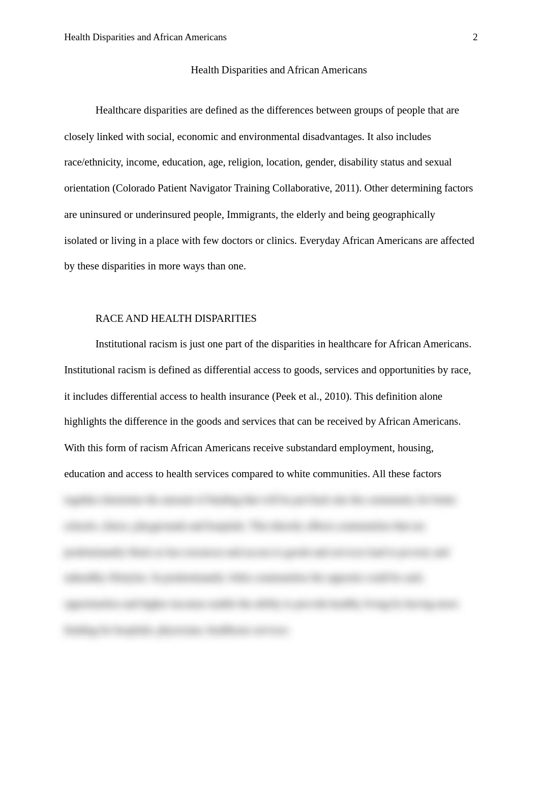 Health Disparities and African Americans.docx_d094hiatxhr_page2