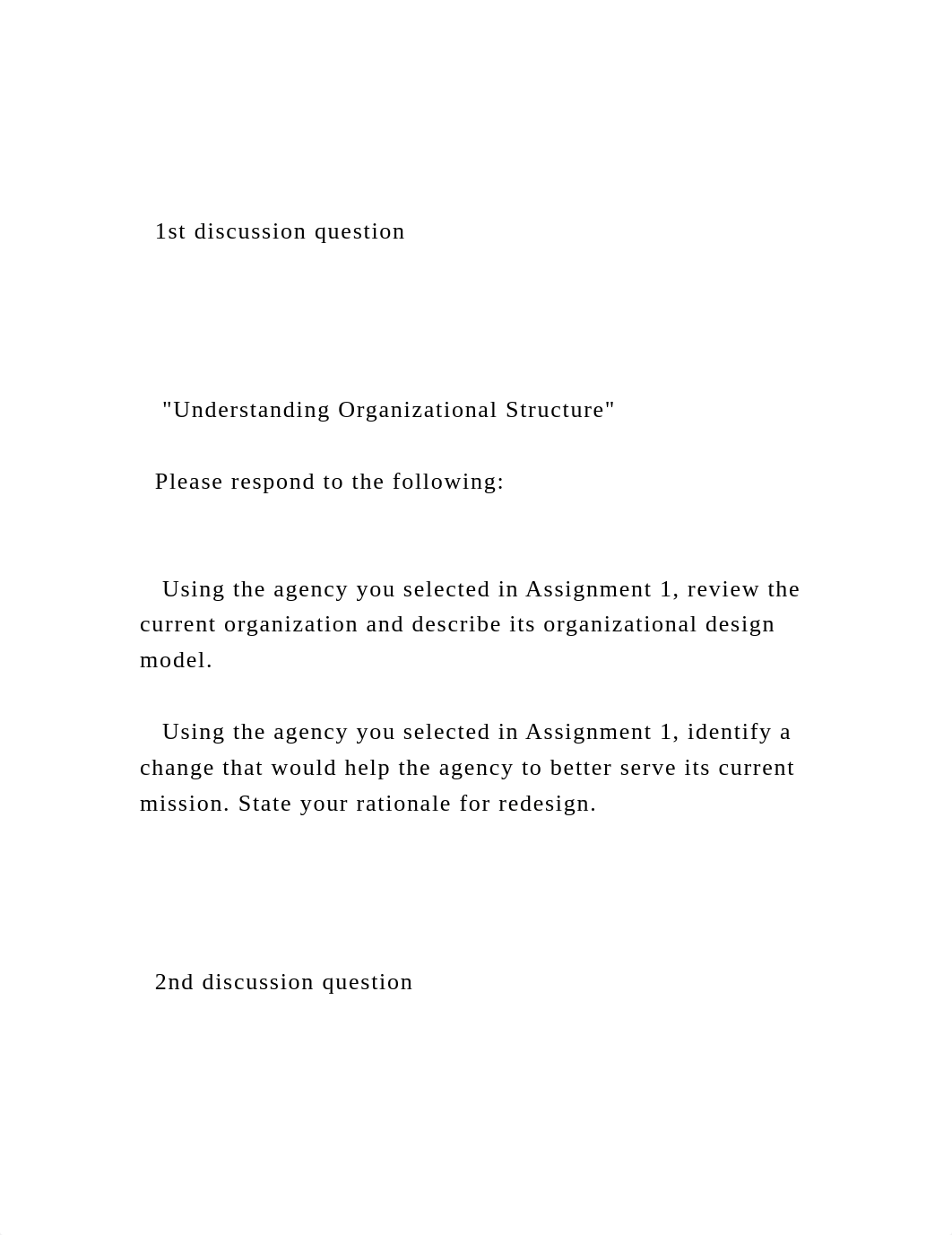 1st discussion question    Understanding Organizationa.docx_d095yvon1mt_page2