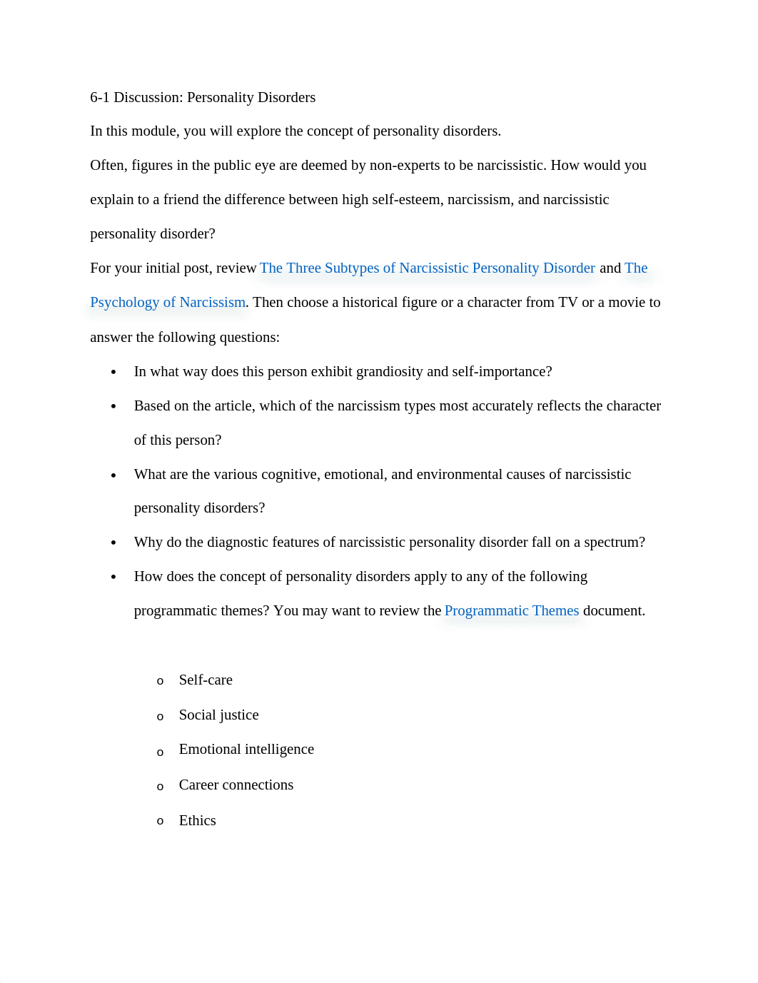 6-1 Discussion Personality Disorders.docx_d09kcoo6q24_page1