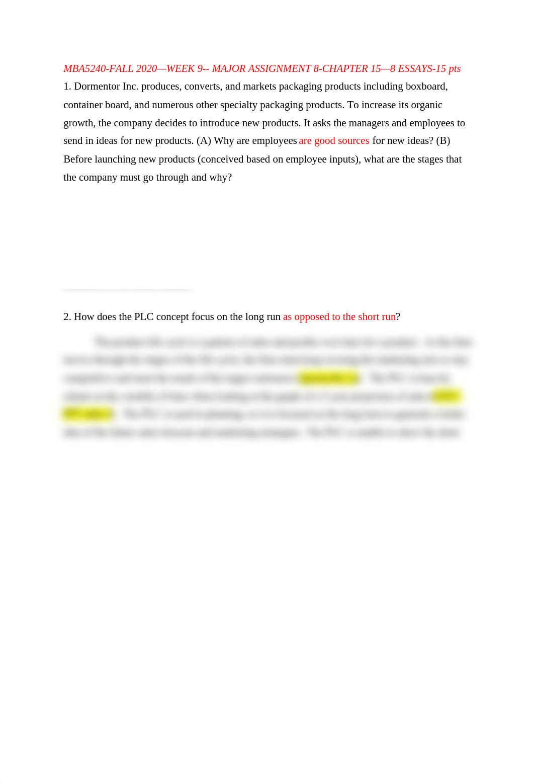 MBA5240-FALL 2020—WEEK 9-- MAJOR ASSIGNMENT 8-CHAPTER 15— Victoria Moreland.docx_d09mpdfiz30_page1