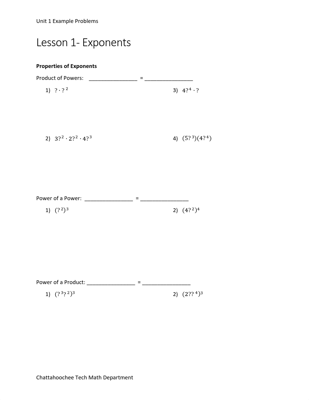 CTC Math 1111- Unit 1 Example Problems.pdf_d09ybwqjuao_page1