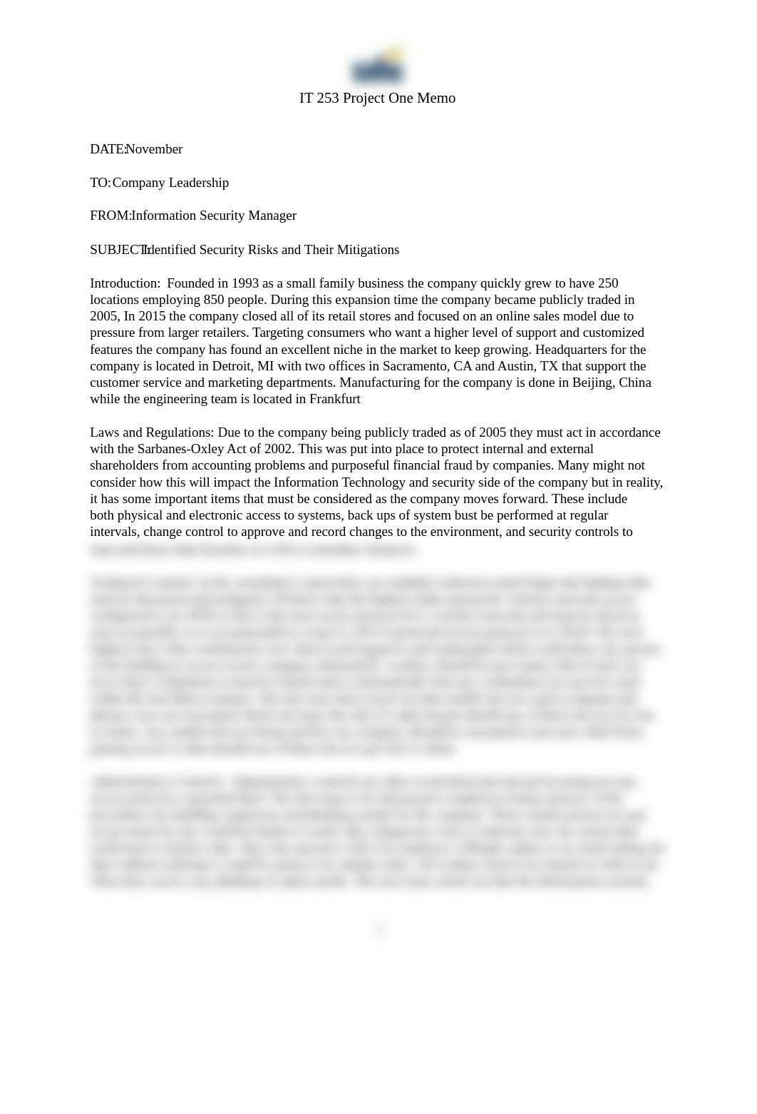 IT 253 Project One Memo.docx_d09zfcfz2ze_page1