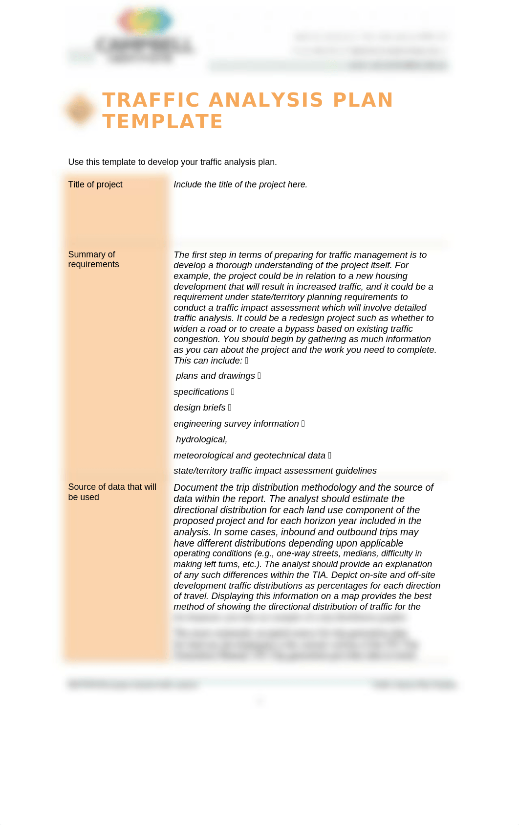 RIICWD526E Traffic Analysis Plan Template.docx_d0a0bpkkm8o_page1