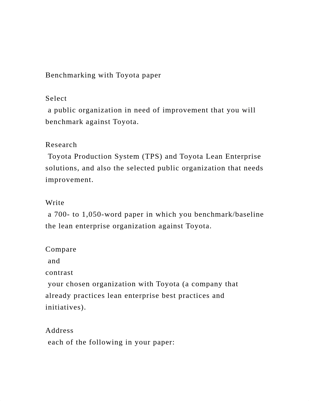 Benchmarking with Toyota paperSelect a public organization.docx_d0a42jj3cot_page2