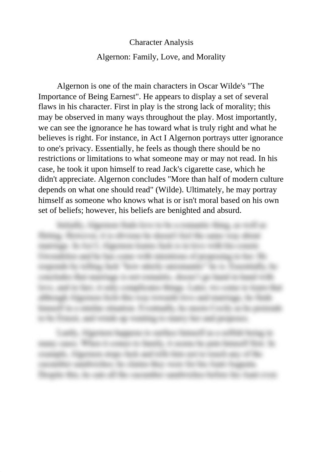 Algernon Character Analysis_Megan Wieczorkowski (1).docx_d0a5nvggmf8_page1