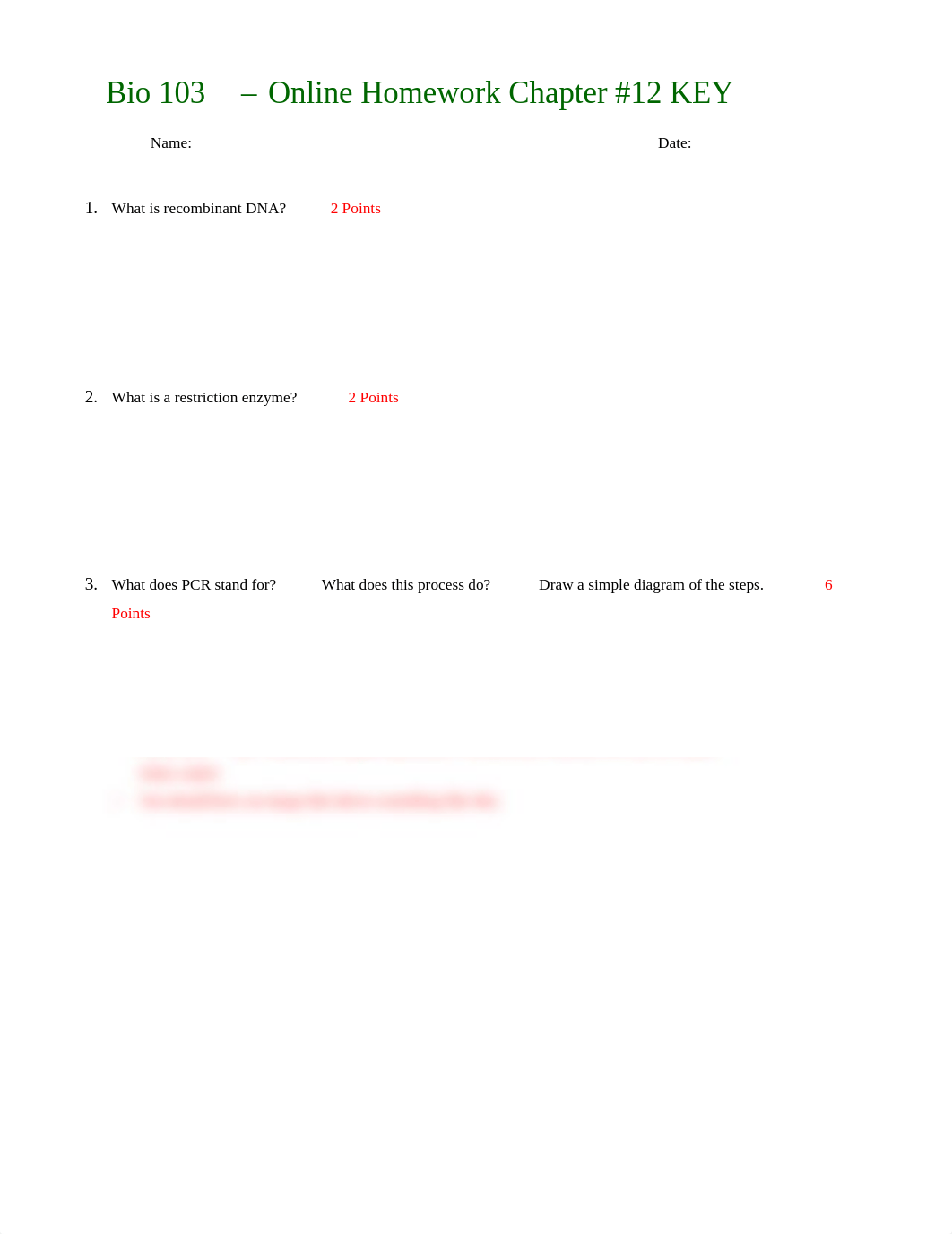 Bio 103 Homework 12 - Biotech KEY (1).pdf_d0ao8aklc3z_page1