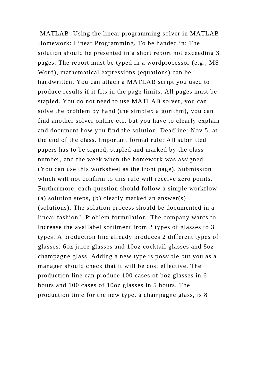 MATLAB Using the linear programming solver in MATLAB Homework Linea.docx_d0apty2sg78_page2