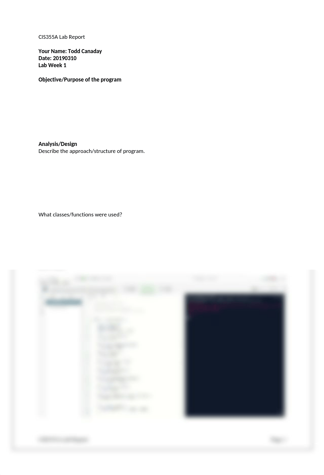 CIS355A_Lab_Report_Wk1 - Canadaydocx.docx_d0aw33yll2t_page1