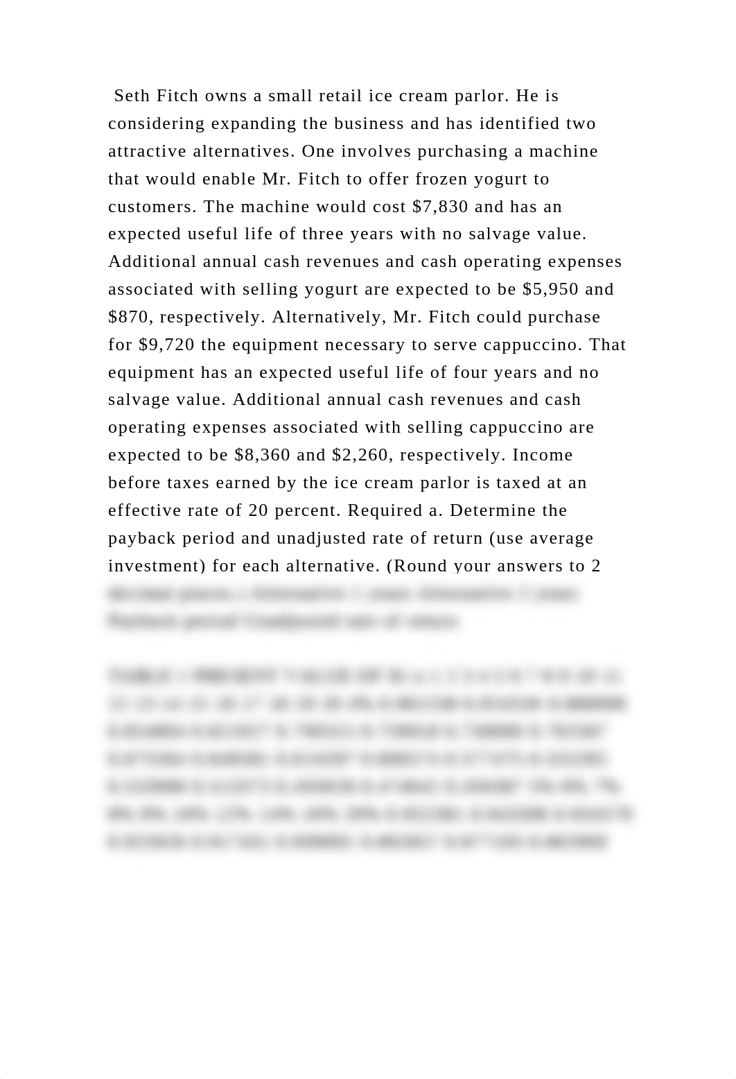 Seth Fitch owns a small retail ice cream parlor. He is considering ex.docx_d0b6iousujs_page2