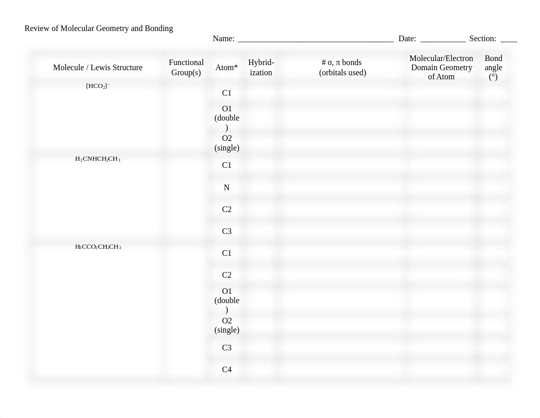 Molecular Geometry & Bonding - Gen Chem II - Blank.docx_d0biteibbo3_page2