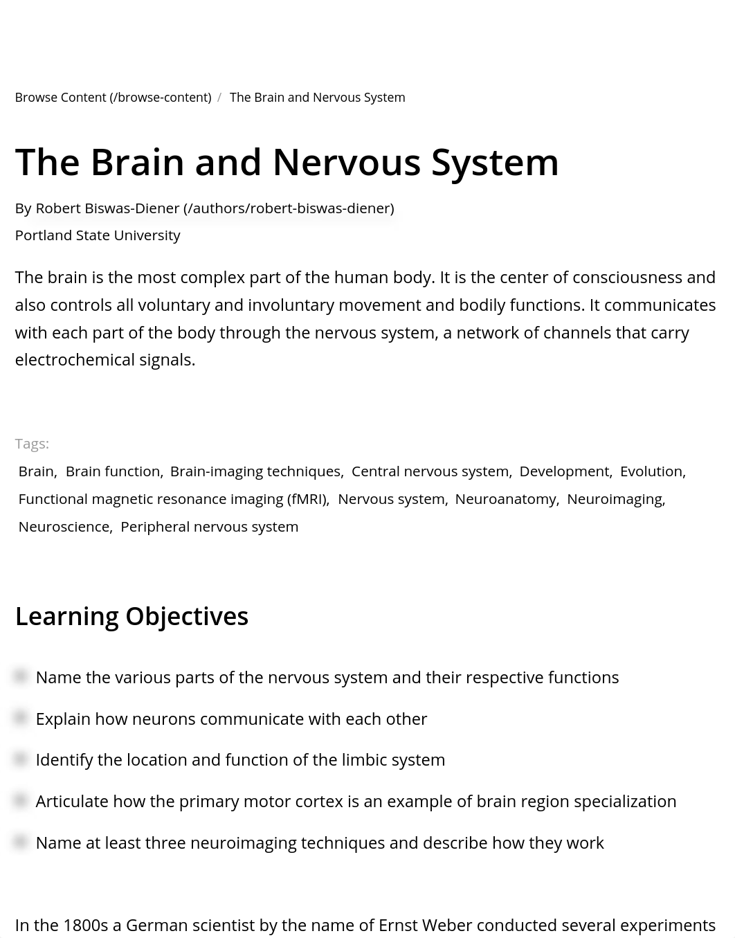 The Brain and Nervous System | Noba.pdf_d0bs6pmwnb1_page1