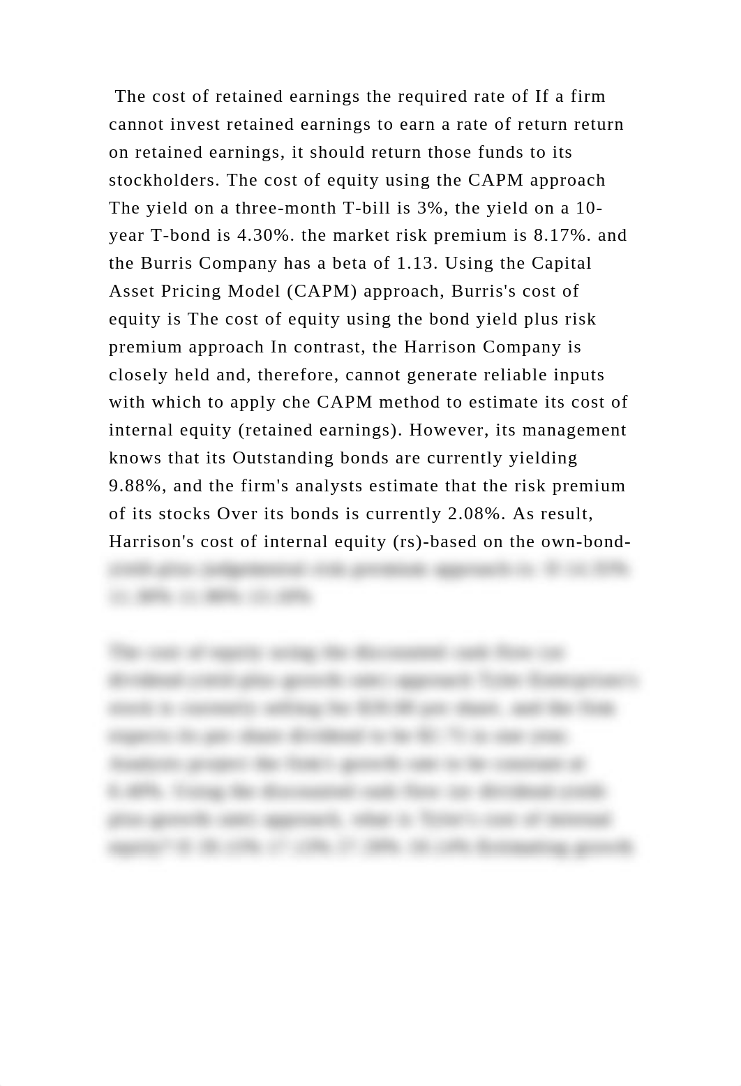 The cost of retained earnings the required rate of If a firm cannot i.docx_d0btaa9wp5f_page2