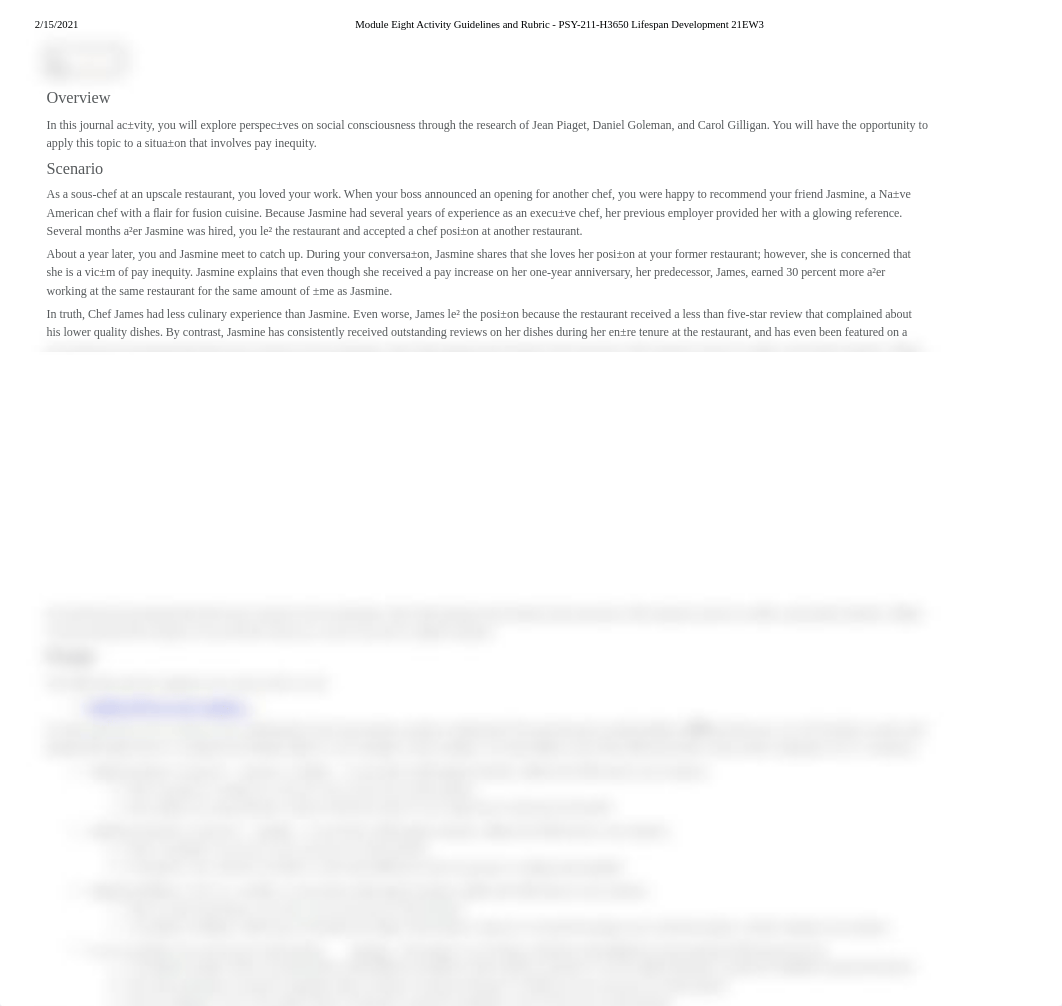 Module Eight Activity Guidelines and Rubric - PSY-211-H3650 Lifespan Development 21EW3.pdf_d0btt6rc56i_page1