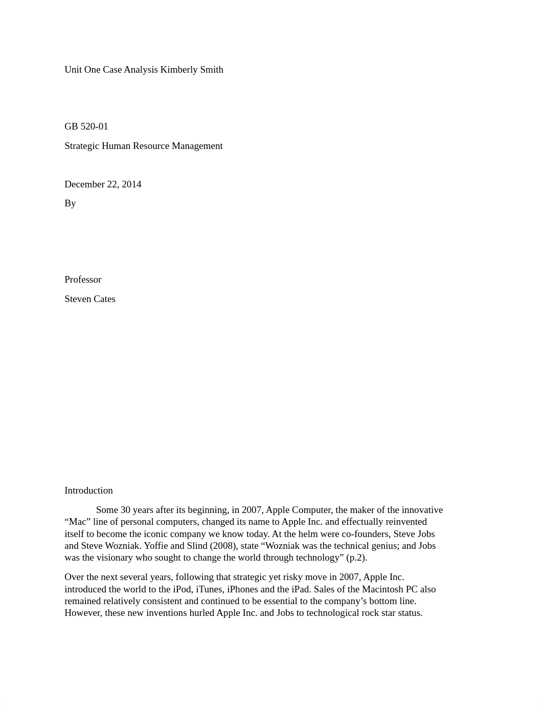 Unit One Case Analysis Kimberly Smith_d0bwtvqorc6_page1