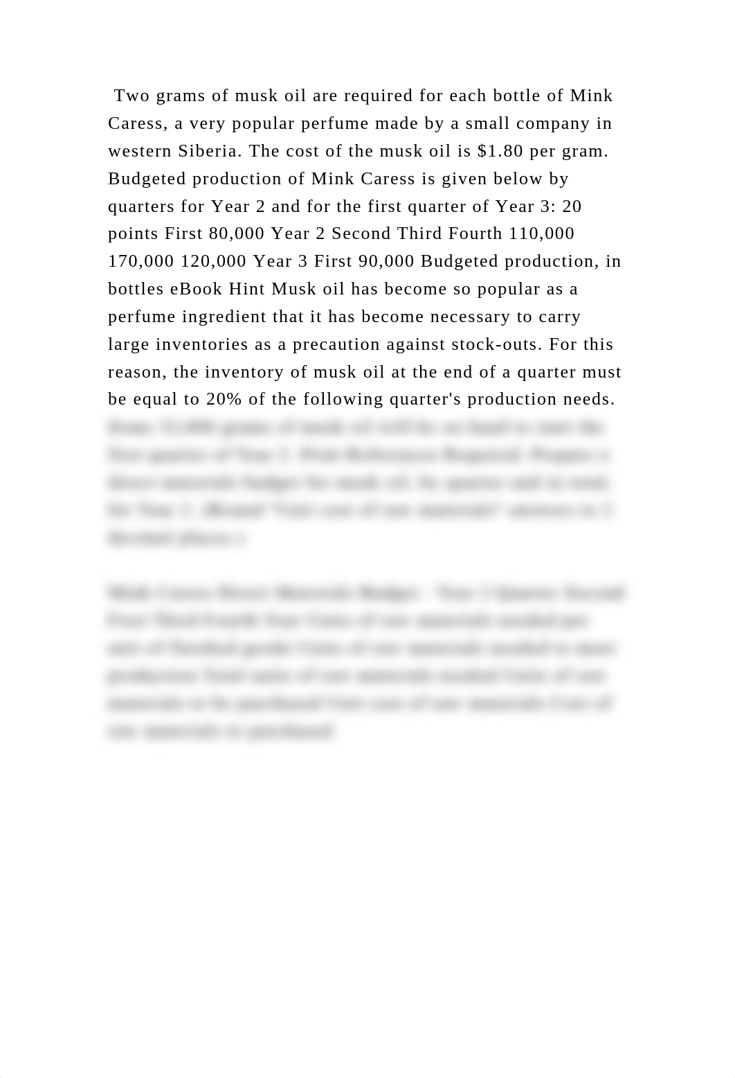 Two grams of musk oil are required for each bottle of Mink Caress, a .docx_d0c0llqvrqd_page2