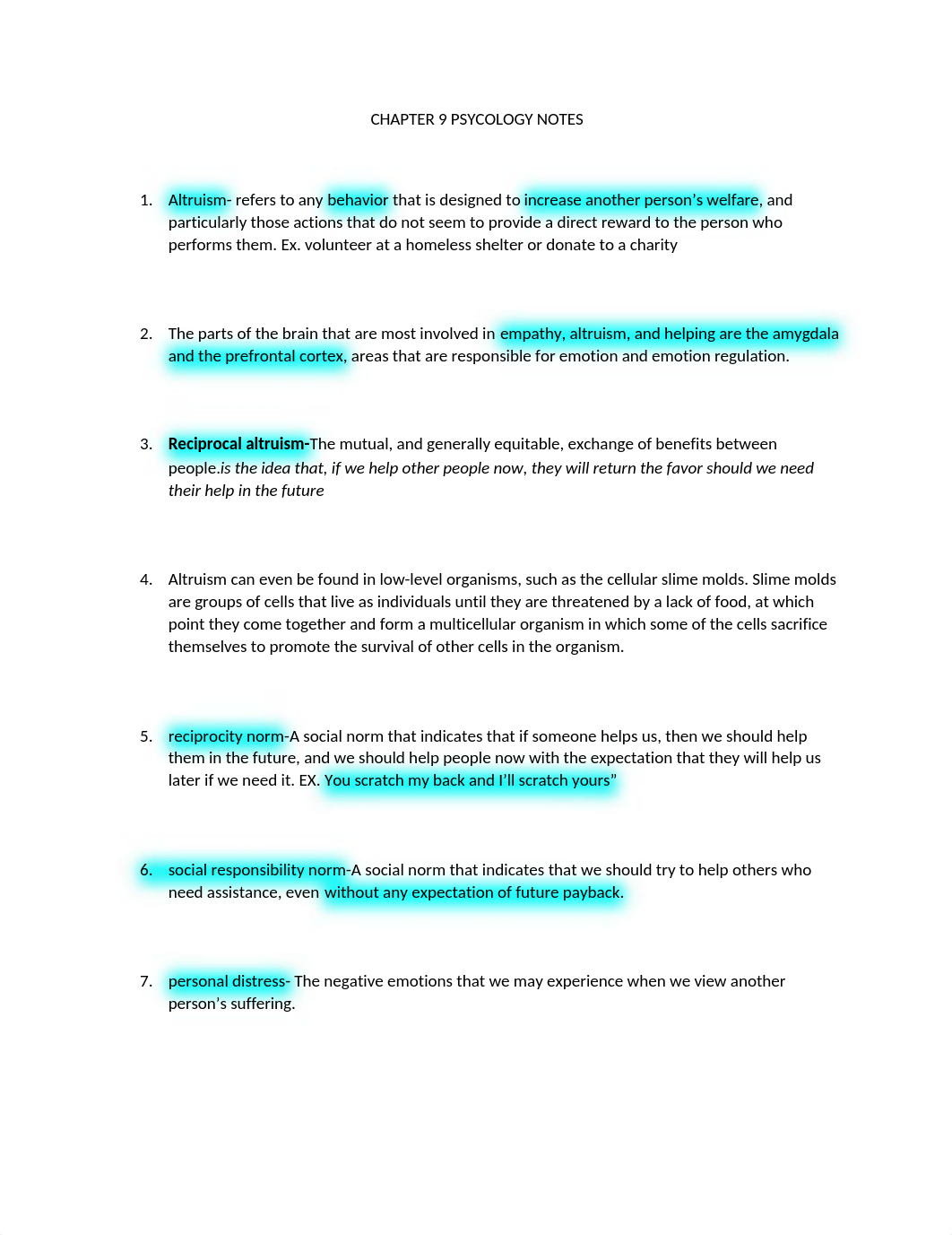 CHAPTER 9 PSYCOLOGY NOTES.docx_d0cdtay8429_page1