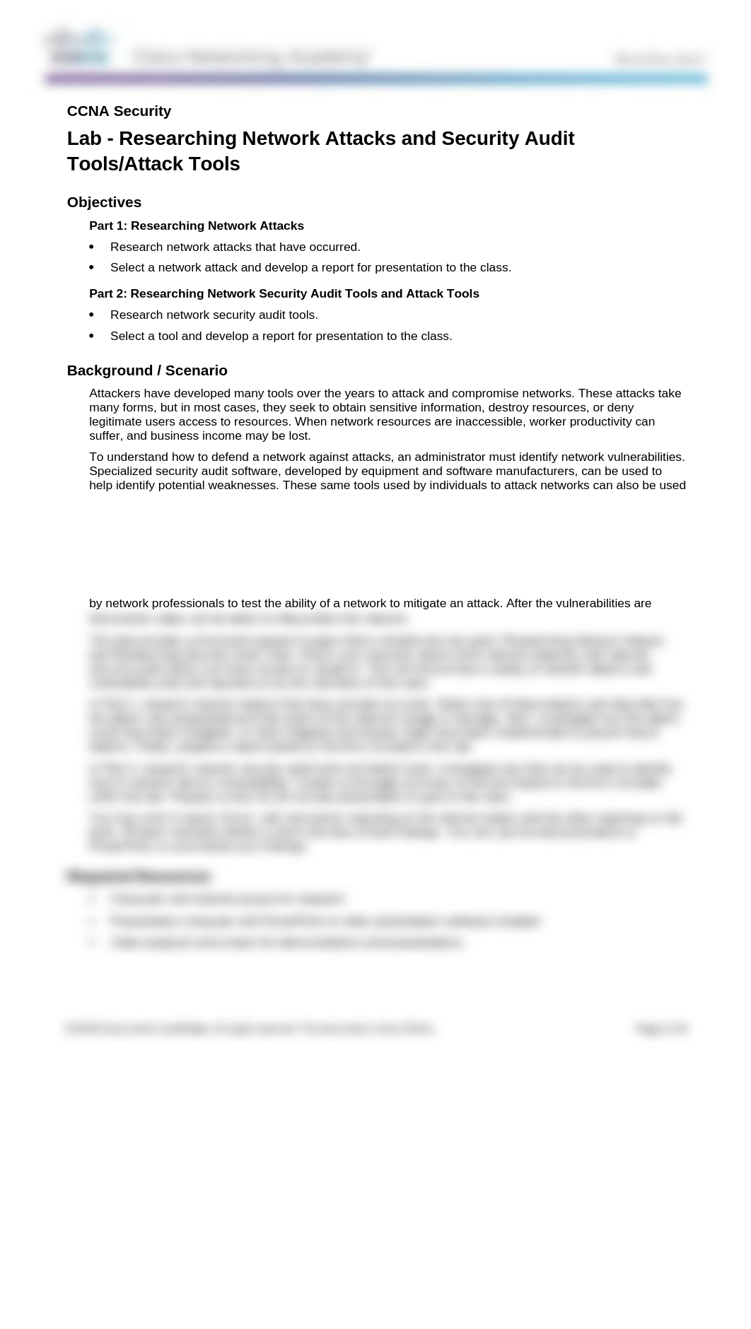 1.4.1.1 Lab - Researching Network Attacks and Security Audit Tools.docx_d0cgyj3sv0v_page1