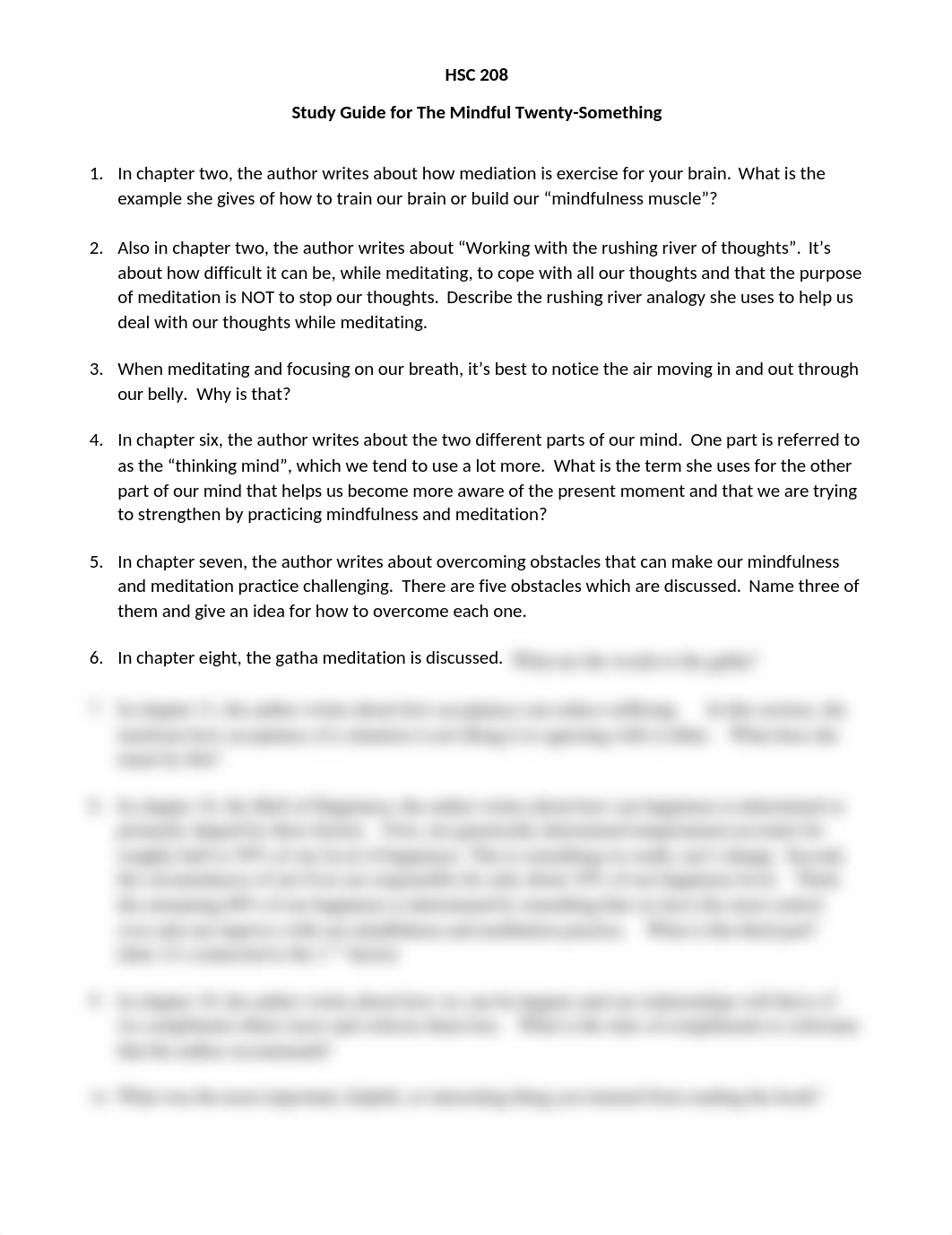 Study Guide for The Mindful Twenty Something.docx_d0d1fwzoj1r_page1