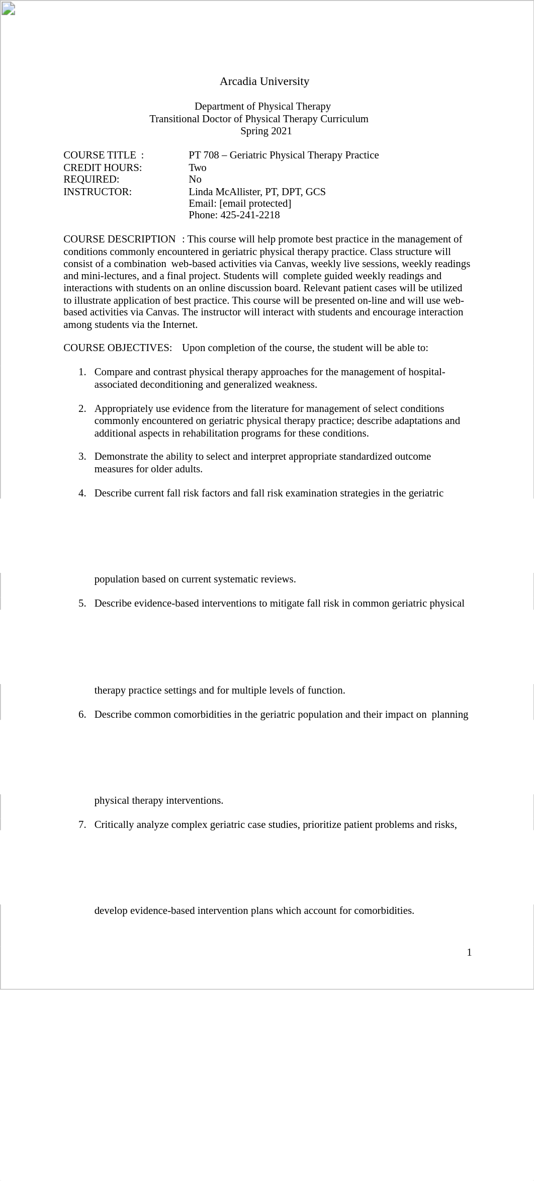 Syllabus PT708 Geriatric PT 2021-1.docx_d0dlwfyplcd_page1