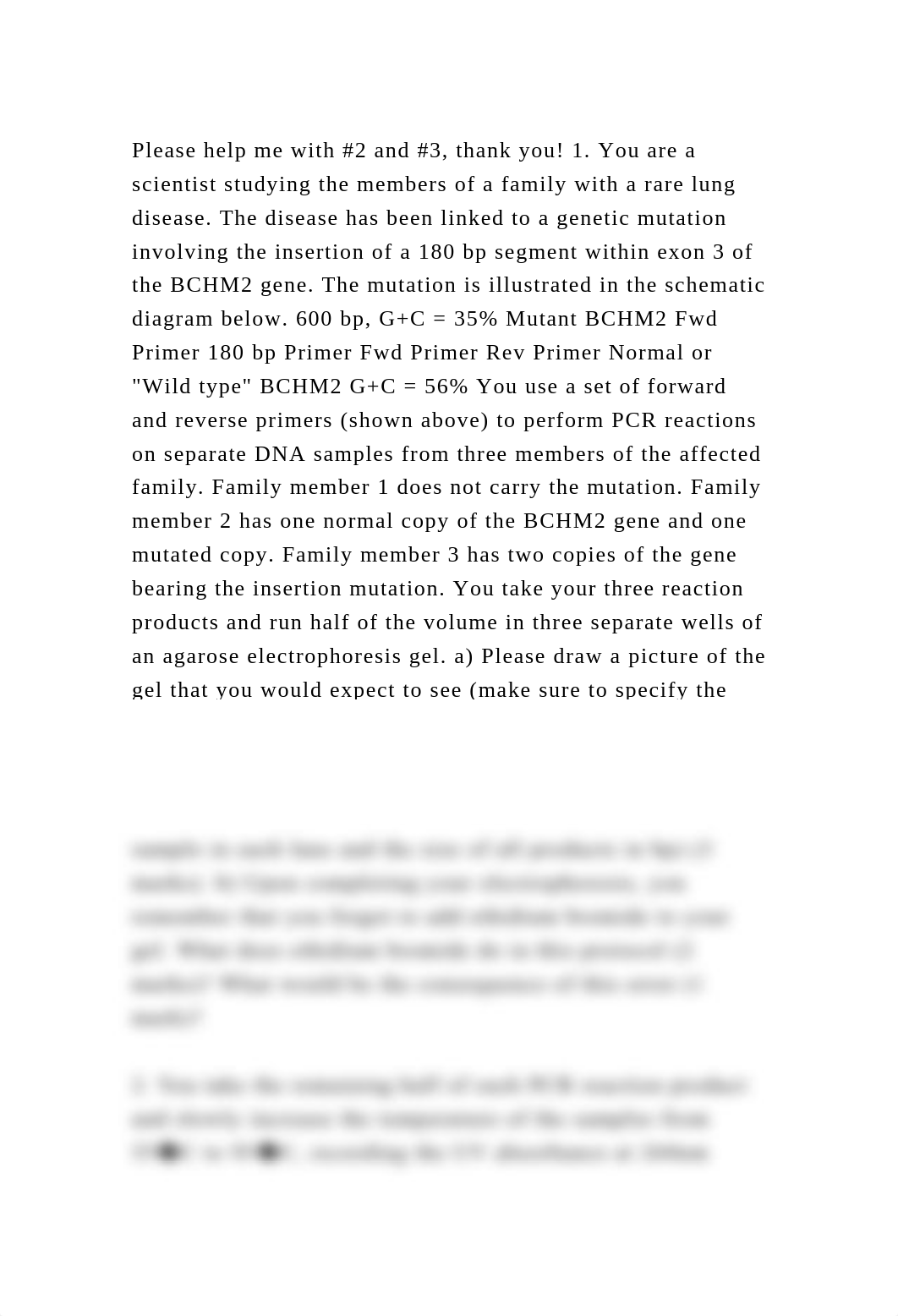 Please help me with #2 and #3, thank you! 1. You are a scientist stu.docx_d0dm0i6pf51_page2