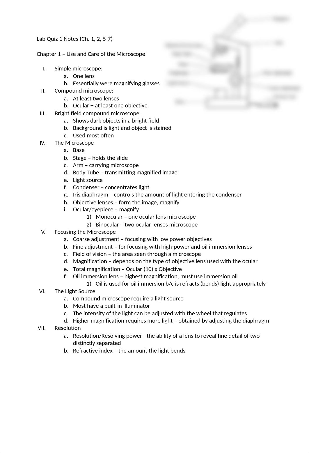 Lab Quiz 1 Notes.docx_d0dsrupt56x_page1