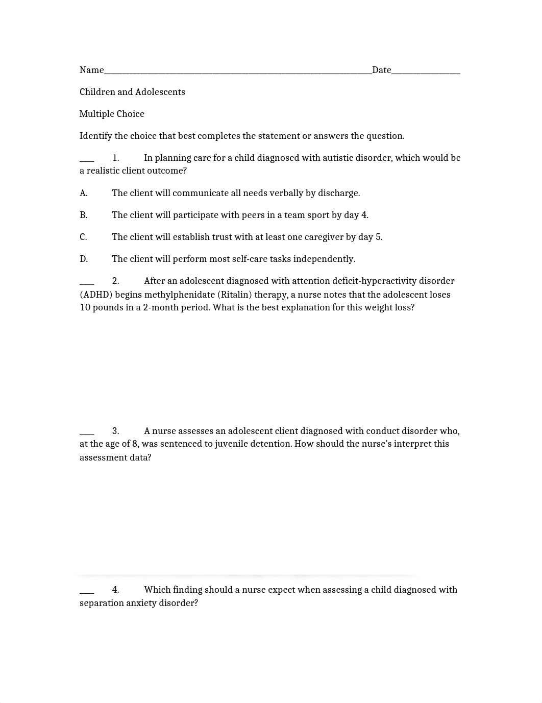 Psych Exam 5 Take Home Children and Adolescents Student_d0dyormq831_page1