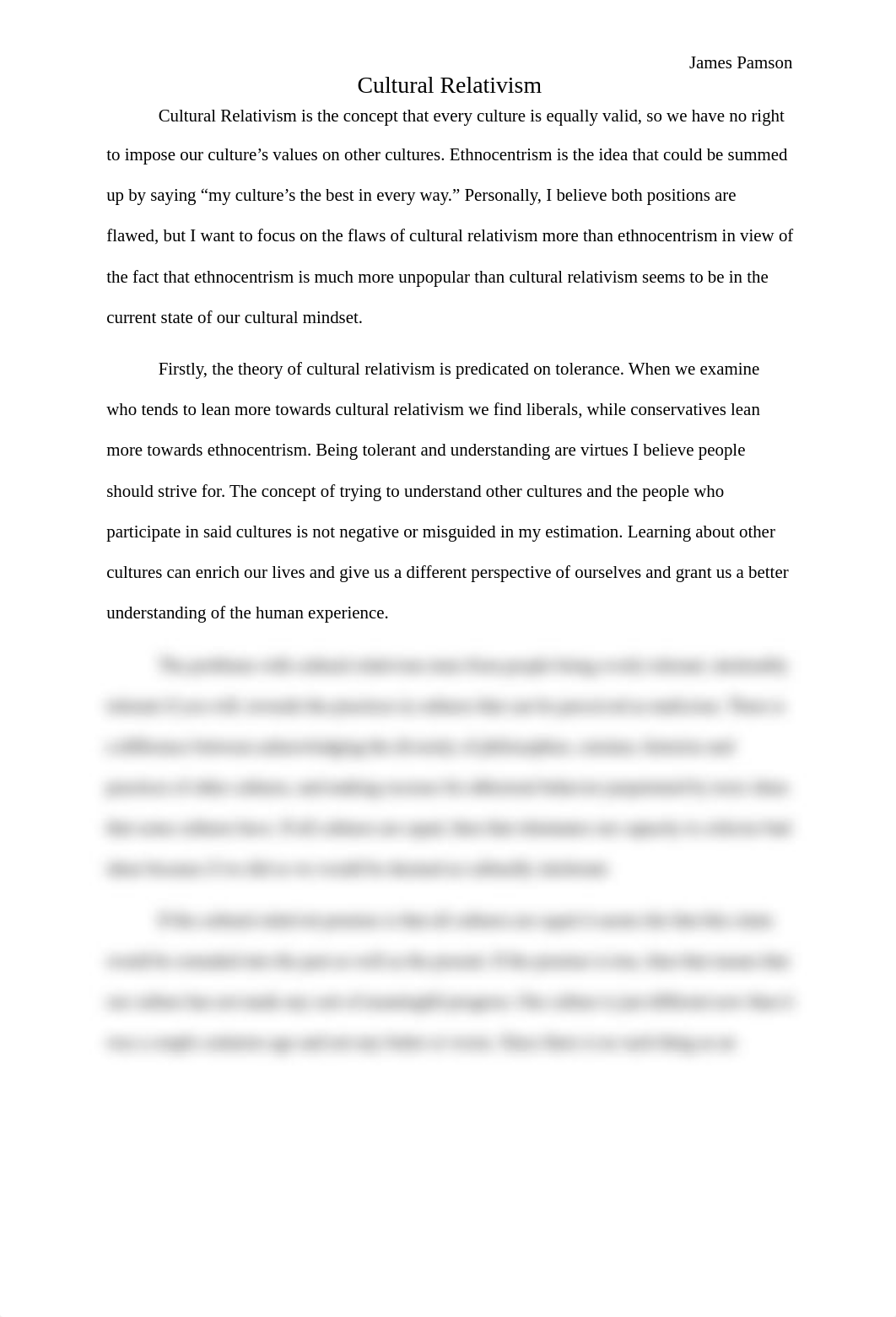 Reaction Paper 1 - Cultural Relativism.docx_d0e4ckjbvc0_page1