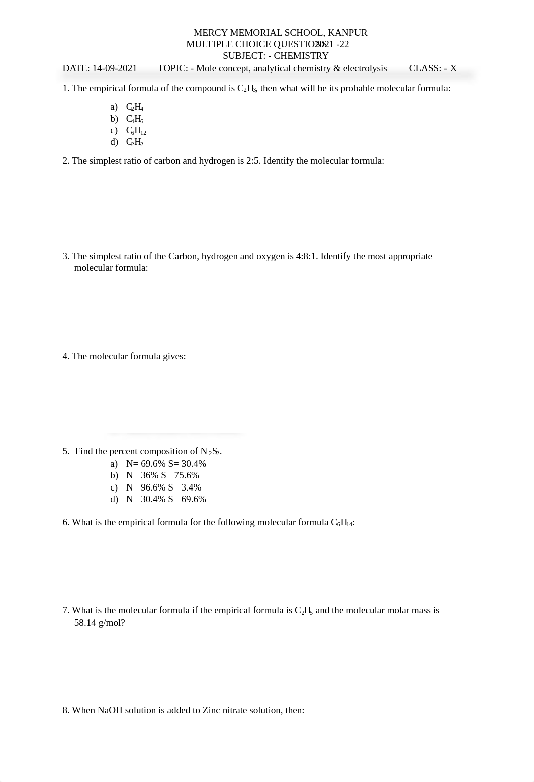 MCQ Mole concept, analytical chemistry & electrolysis.pdf_d0e7arskrgo_page1