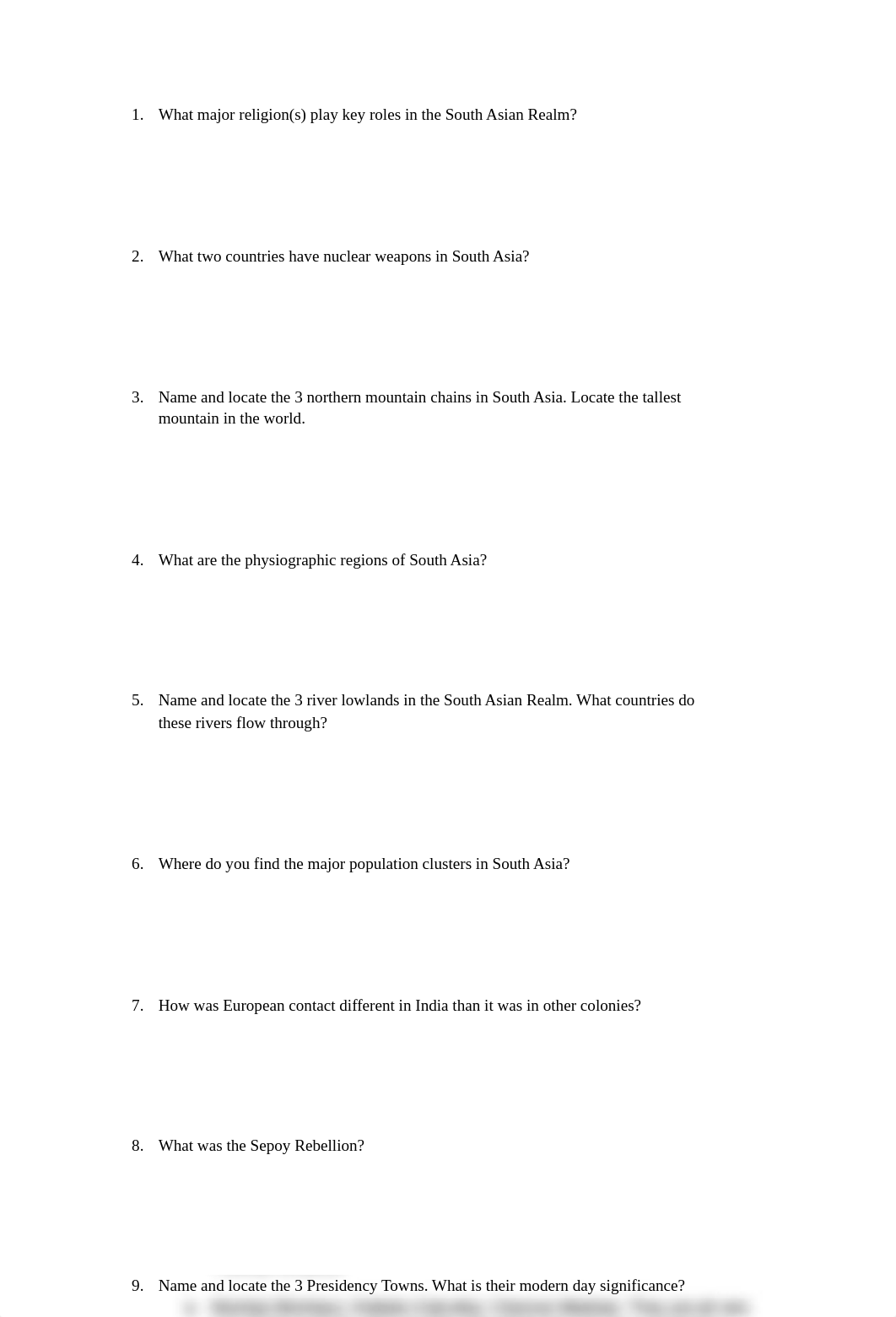 World Geography Final Exam.pdf_d0e8y4gima7_page1