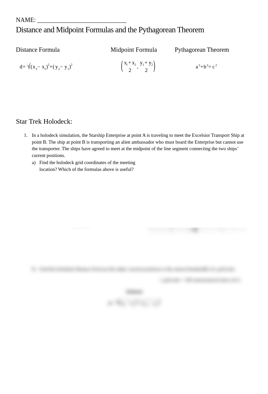 Distance and Midpoint Formulas & Pythagorean Theorem.edited.docx_d0edfu5y8xg_page1