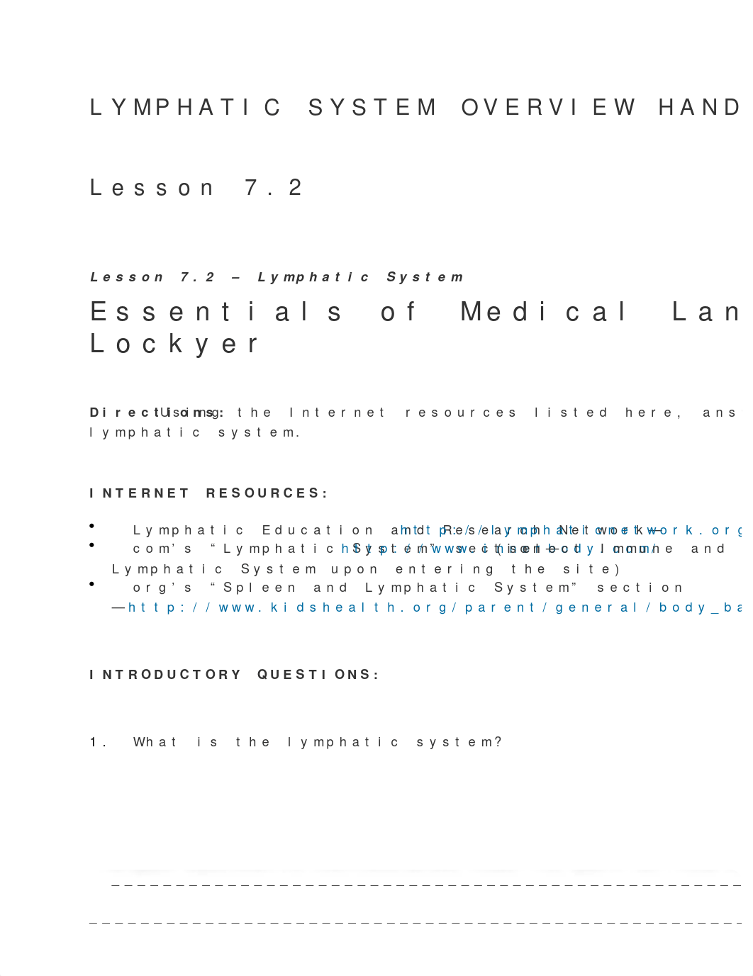 LYMPHATIC SYSTEM OVERVIEW HANDOUT 7-2.docx_d0edsupu240_page1