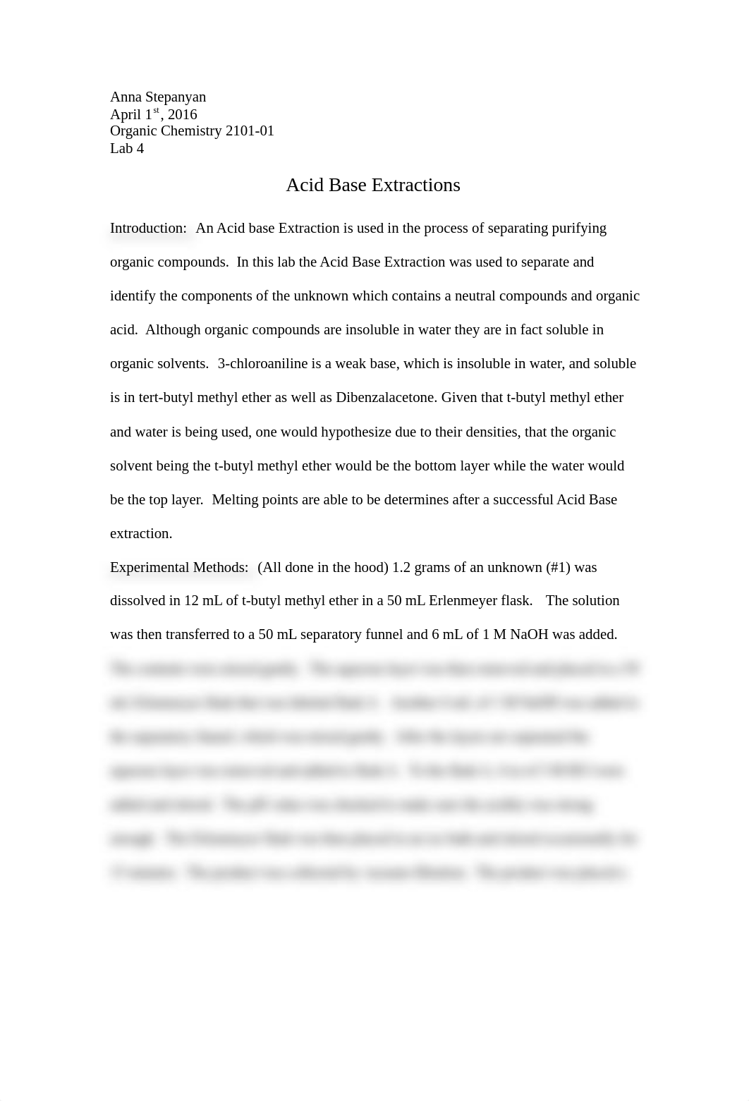 Orgo Lab 4 reports_d0ef0833gjg_page1