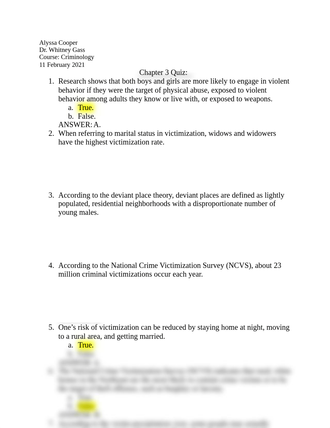 Chapter 3 Quiz Criminology (Dr.Gass) Spring 2021.docx_d0eivov0mfa_page1