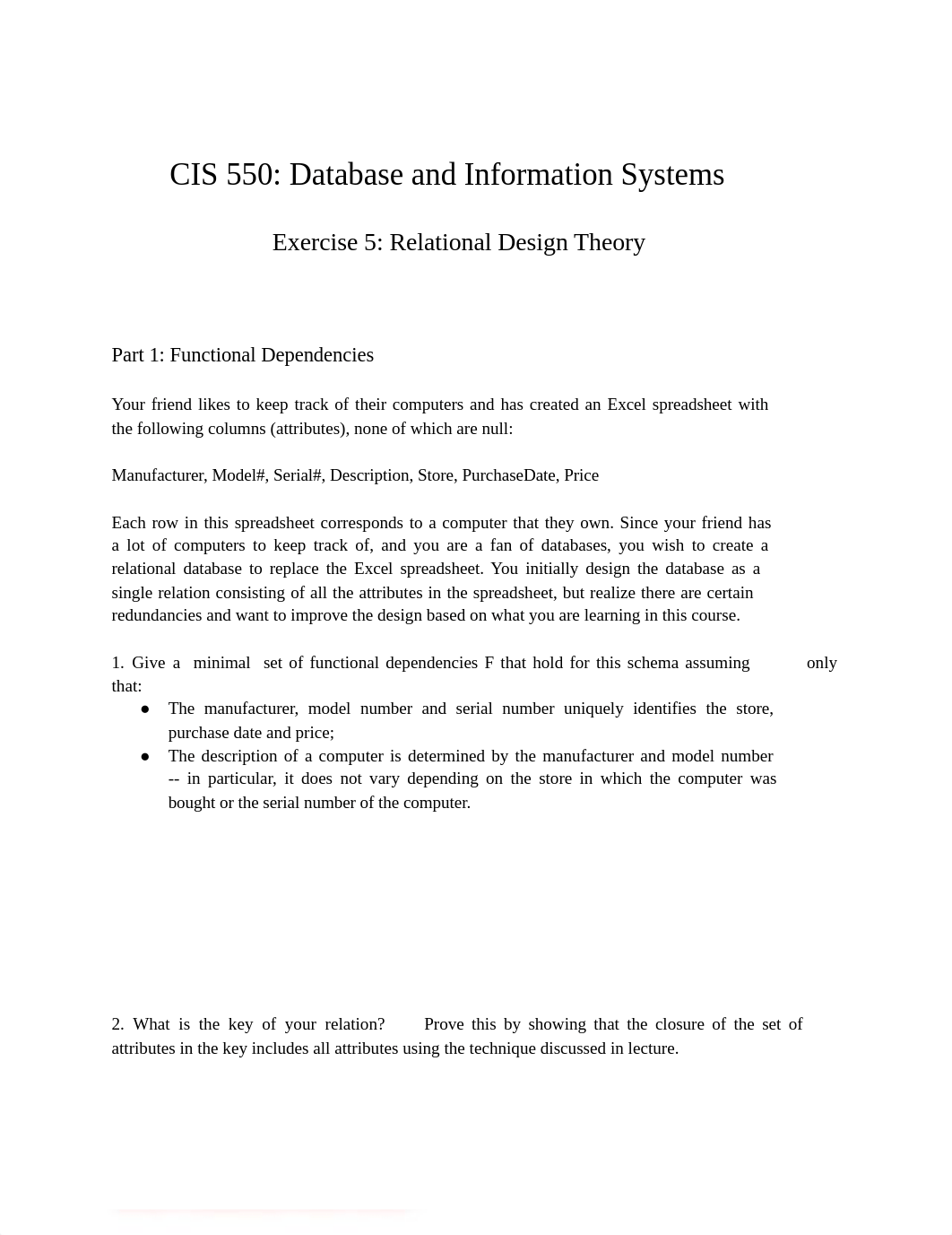 Exercise 5 - Functional Dependencies _ Decompositions sol.pdf_d0enpp5djip_page1