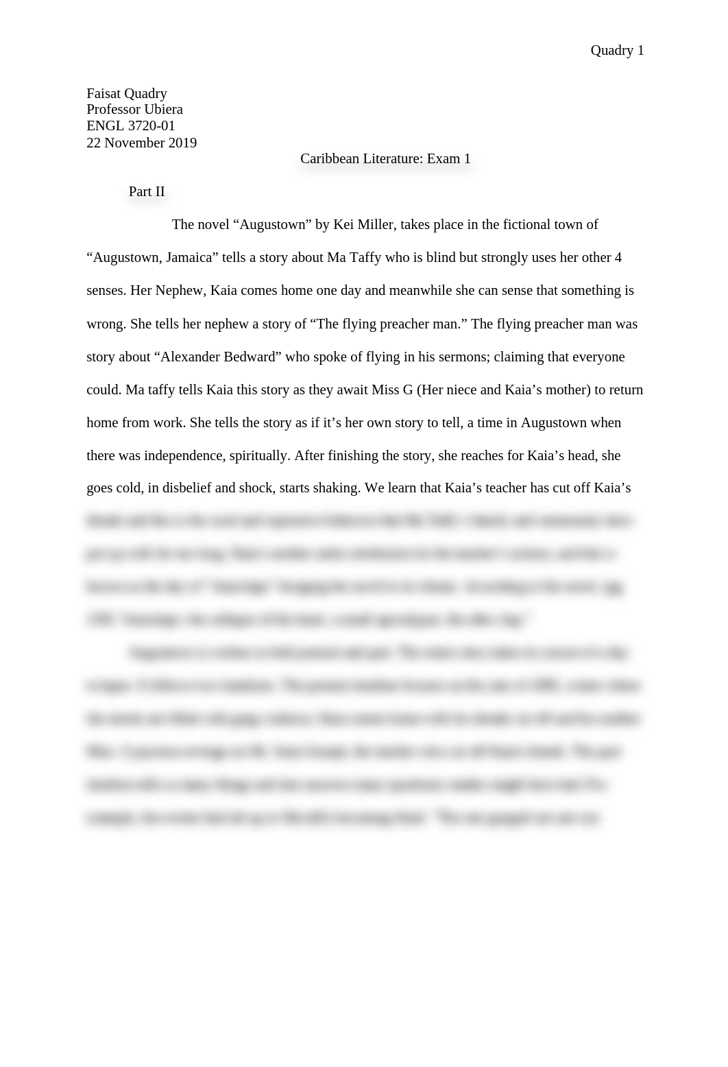 Caribbean Lit - Exam I Part II.docx_d0fgb4vt5i5_page1